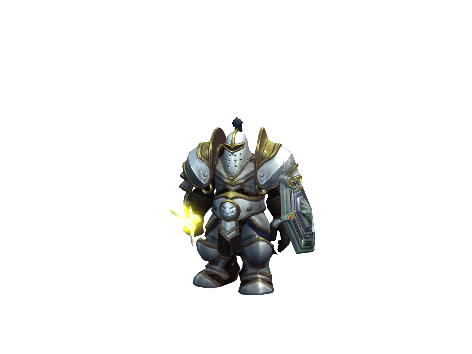 Смолвариор 3D character render