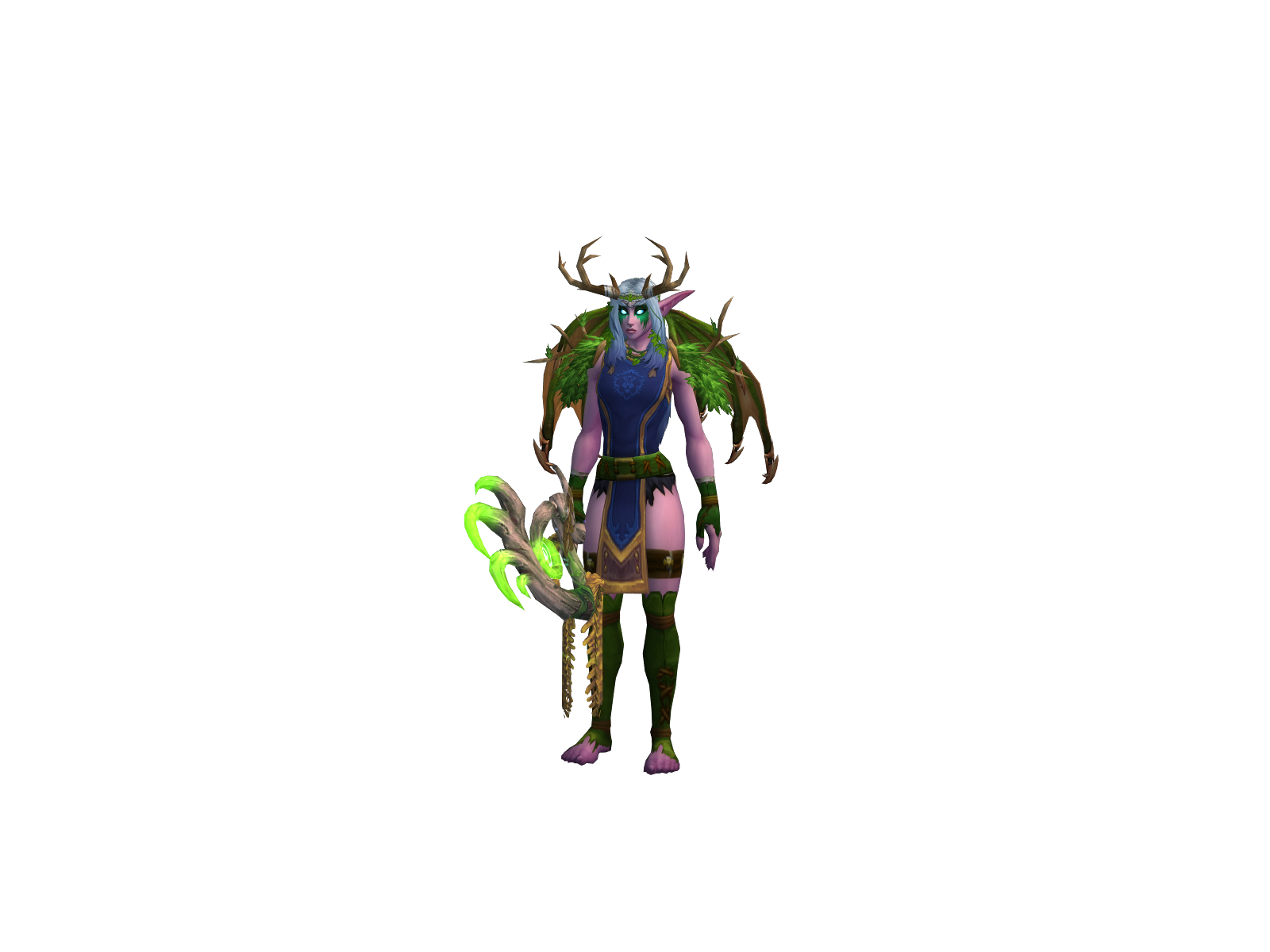 Удовлетворяю 3D character render