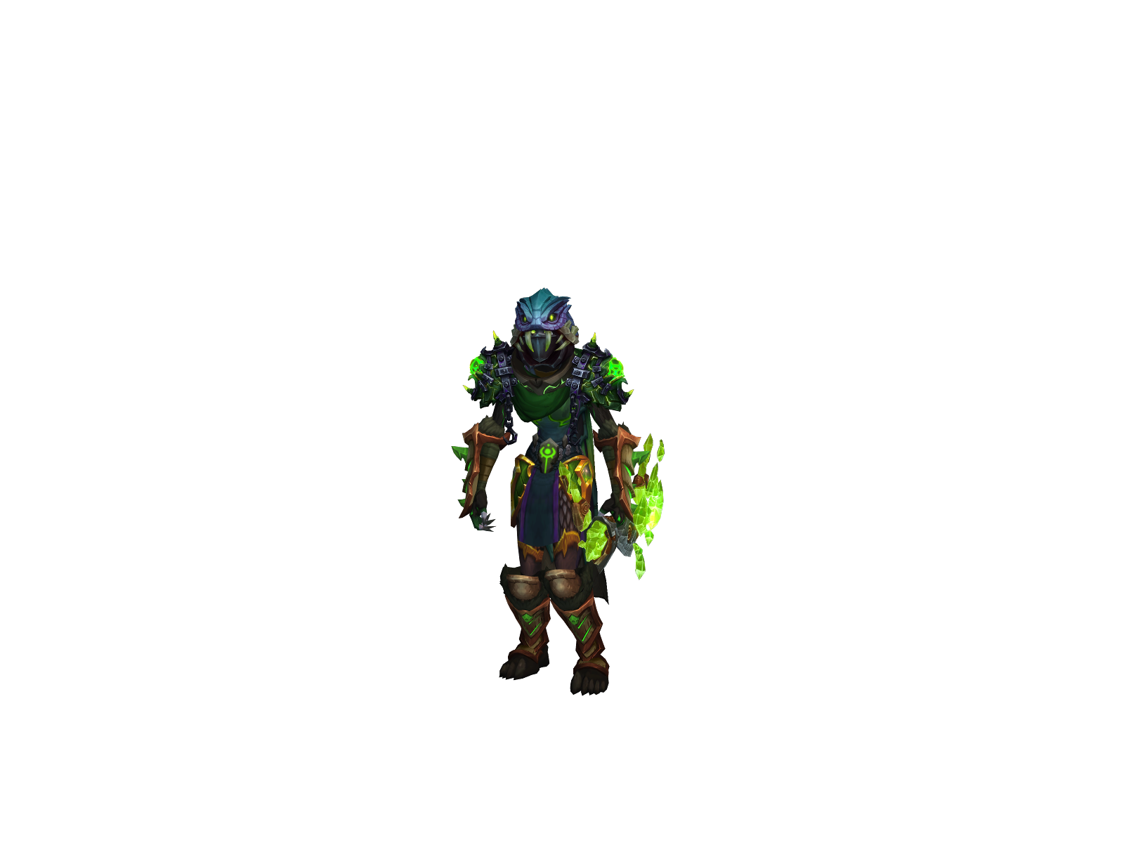 Джиолина 3D character render