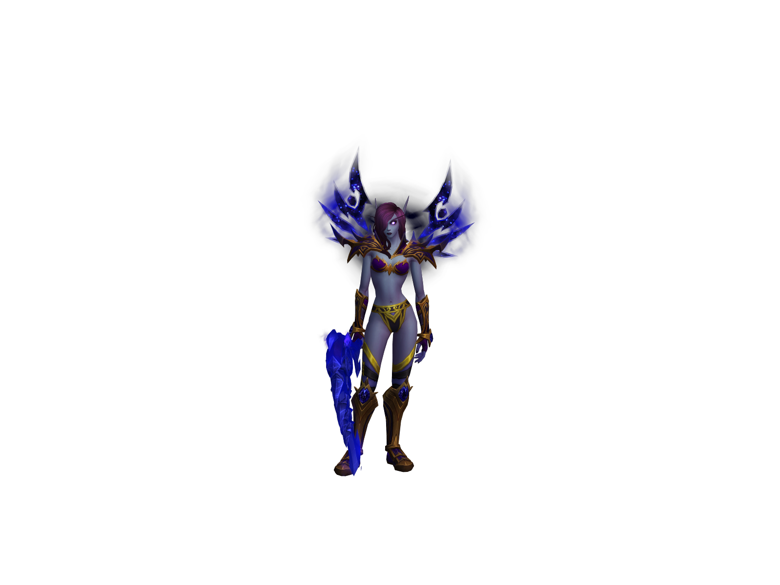 Фэльвира 3D character render