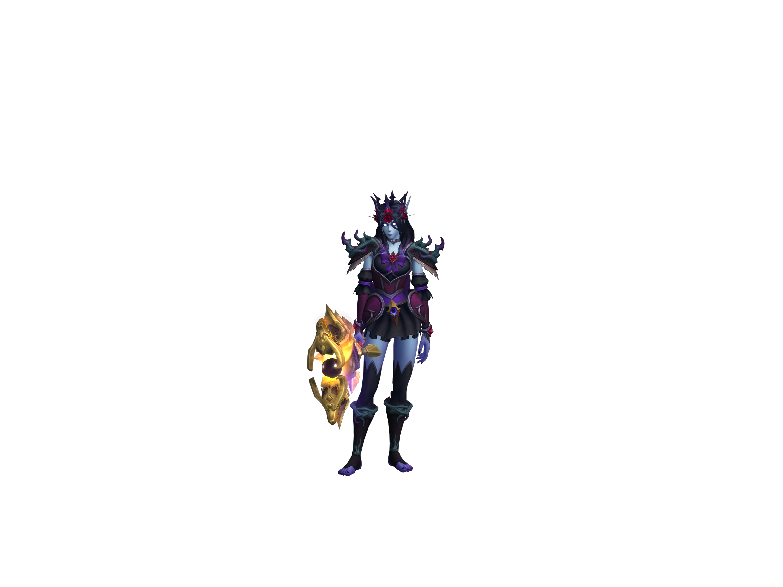 Лоокира 3D character render