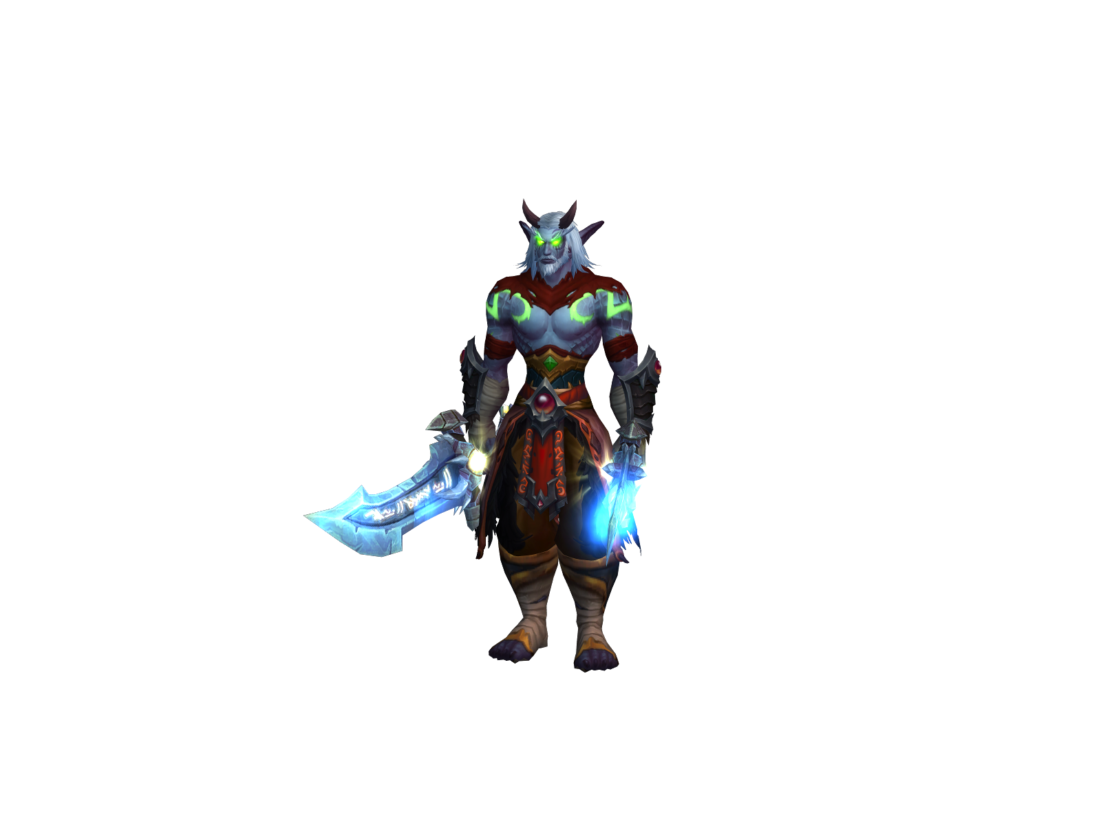 Андрахал 3D character render