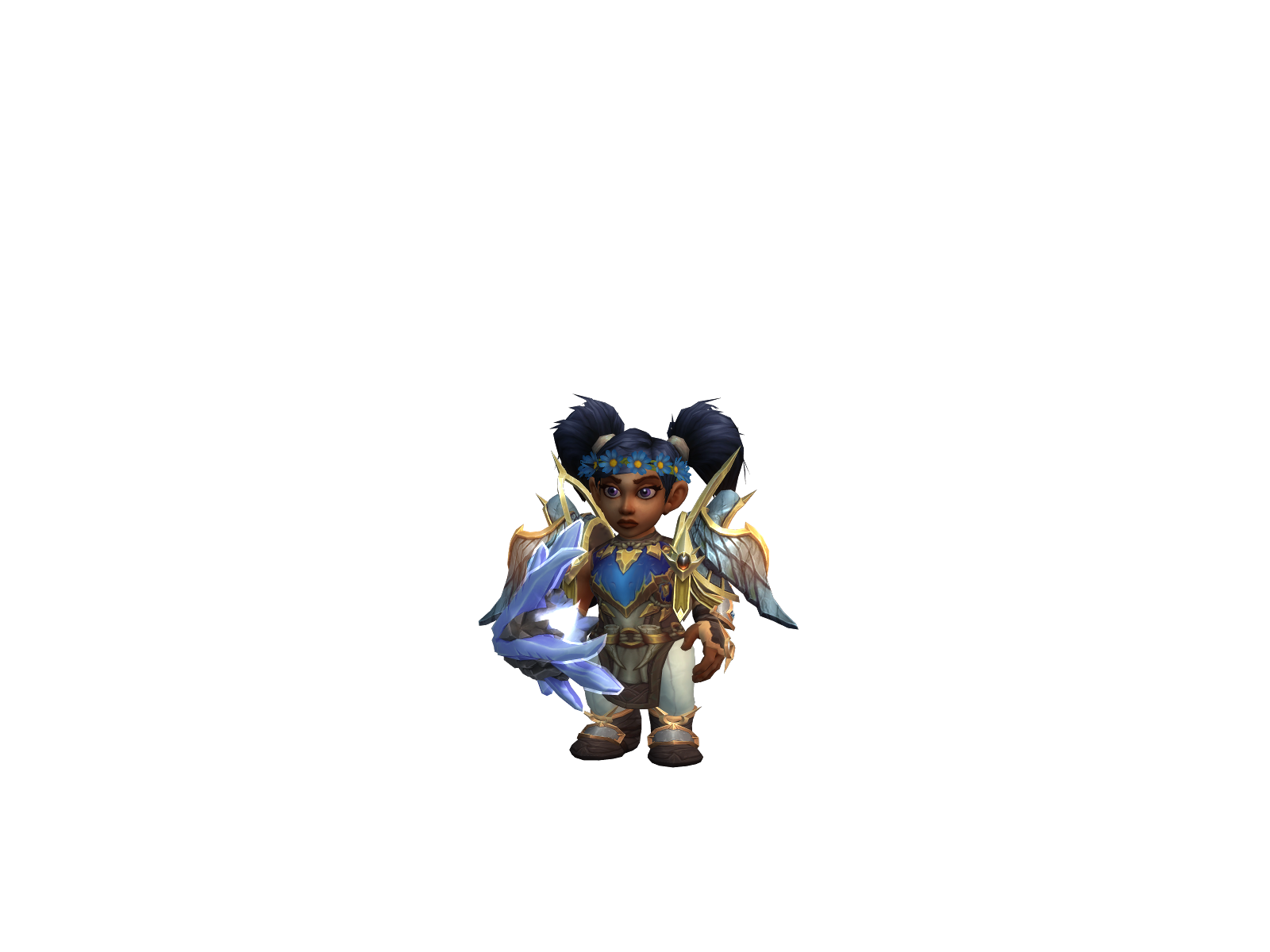 Раскоха 3D character render