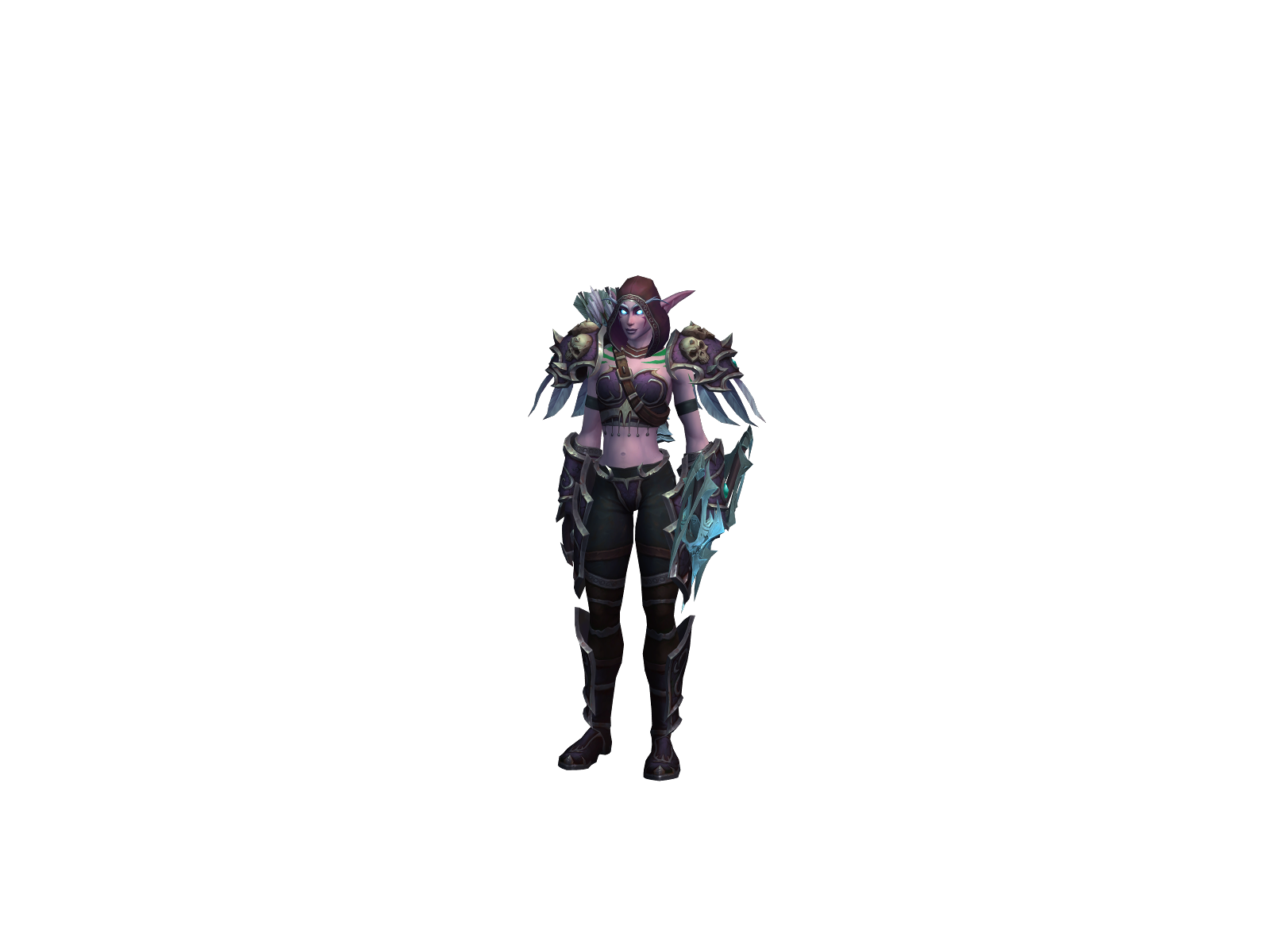 Мейаннель 3D character render