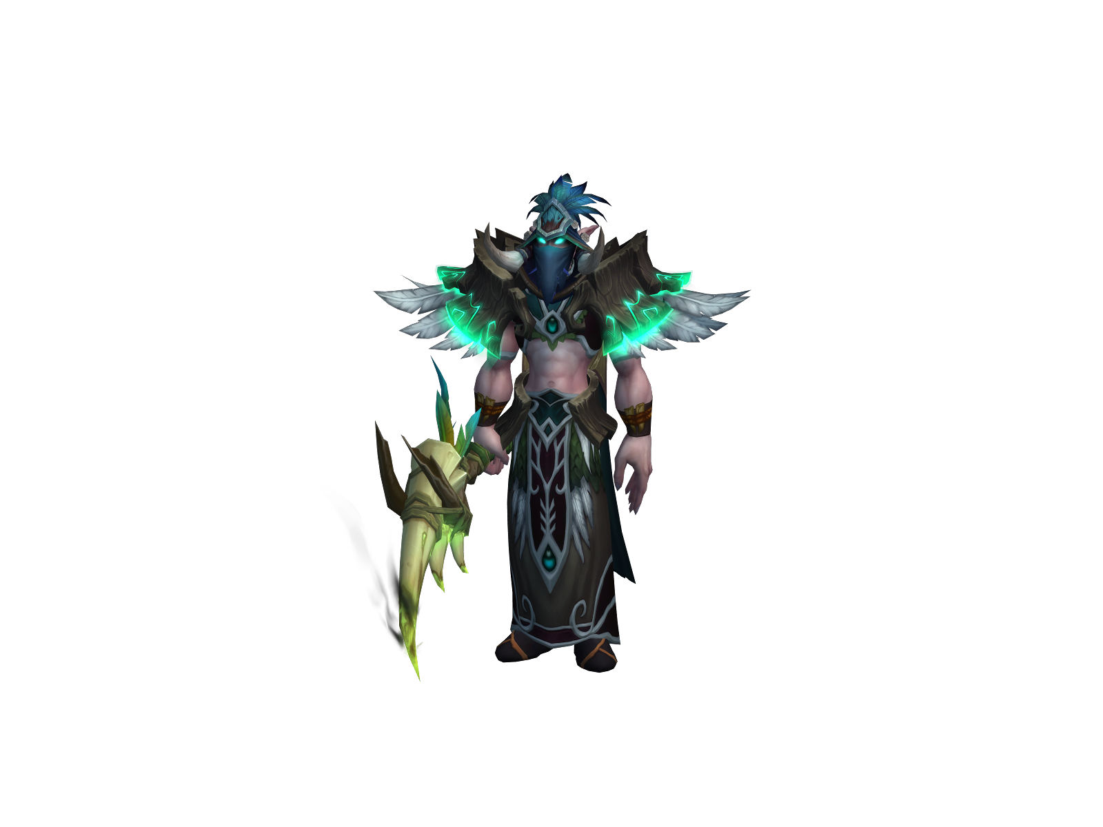Гибридный 3D character render