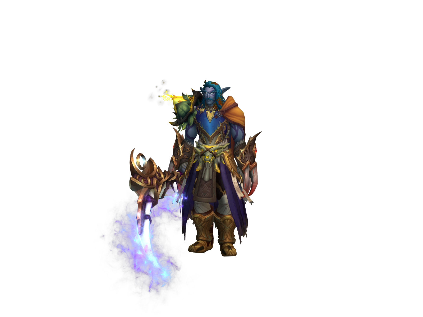 Афил 3D character render