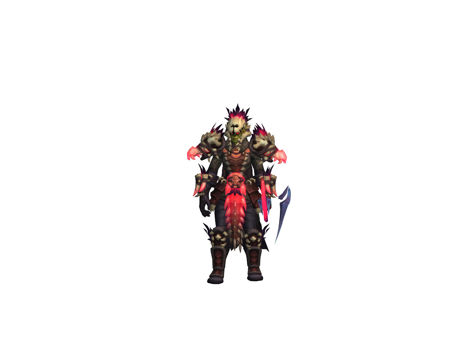 Тандеркейдж 3D character render