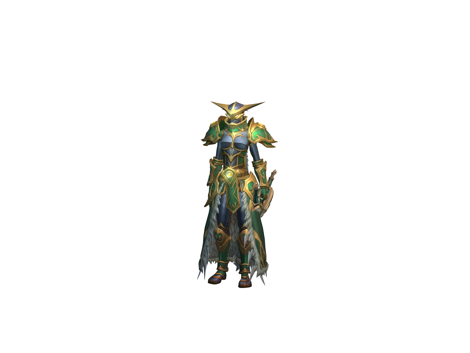 Лиралией 3D character render