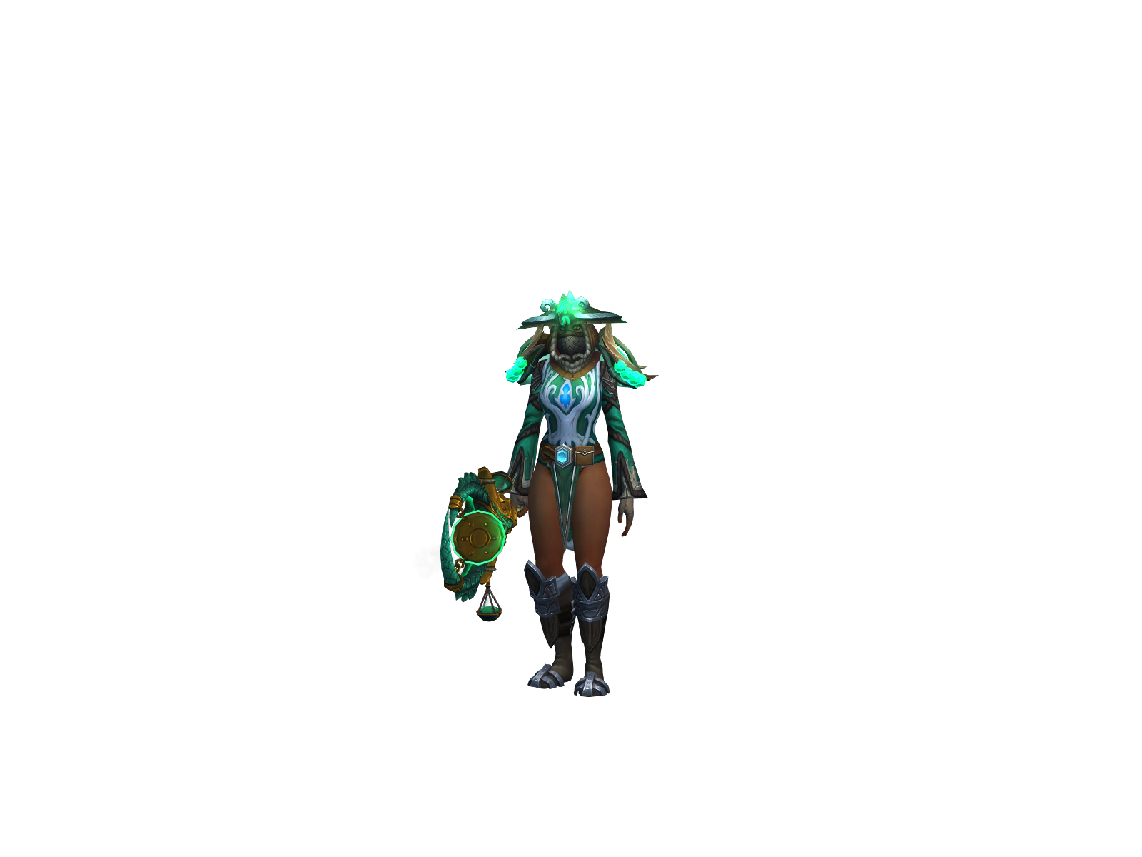 Алкоголичика 3D character render
