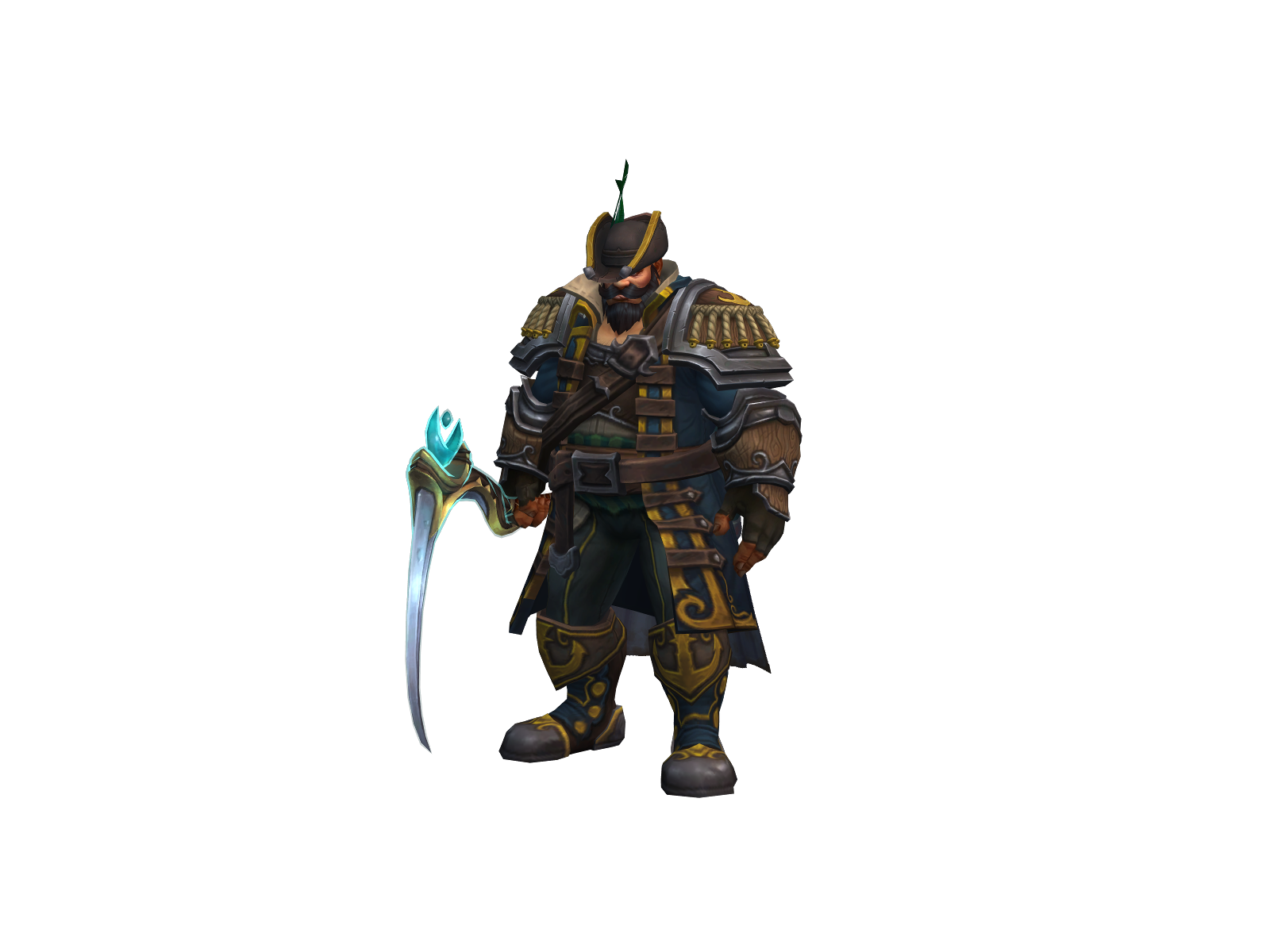 Мастерскуф 3D character render