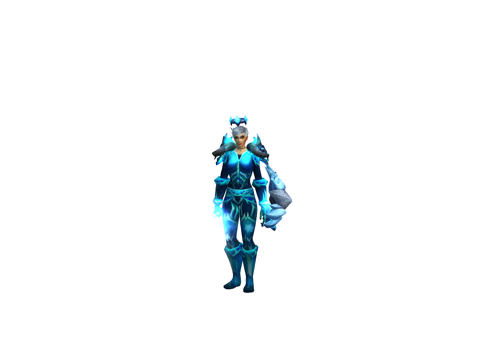 Ахешка 3D character render