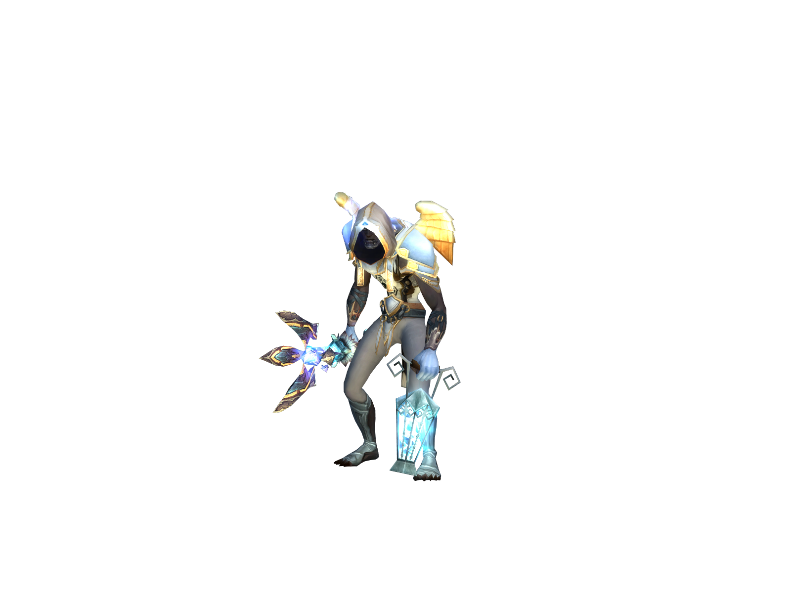 Волатбатюшка 3D character render