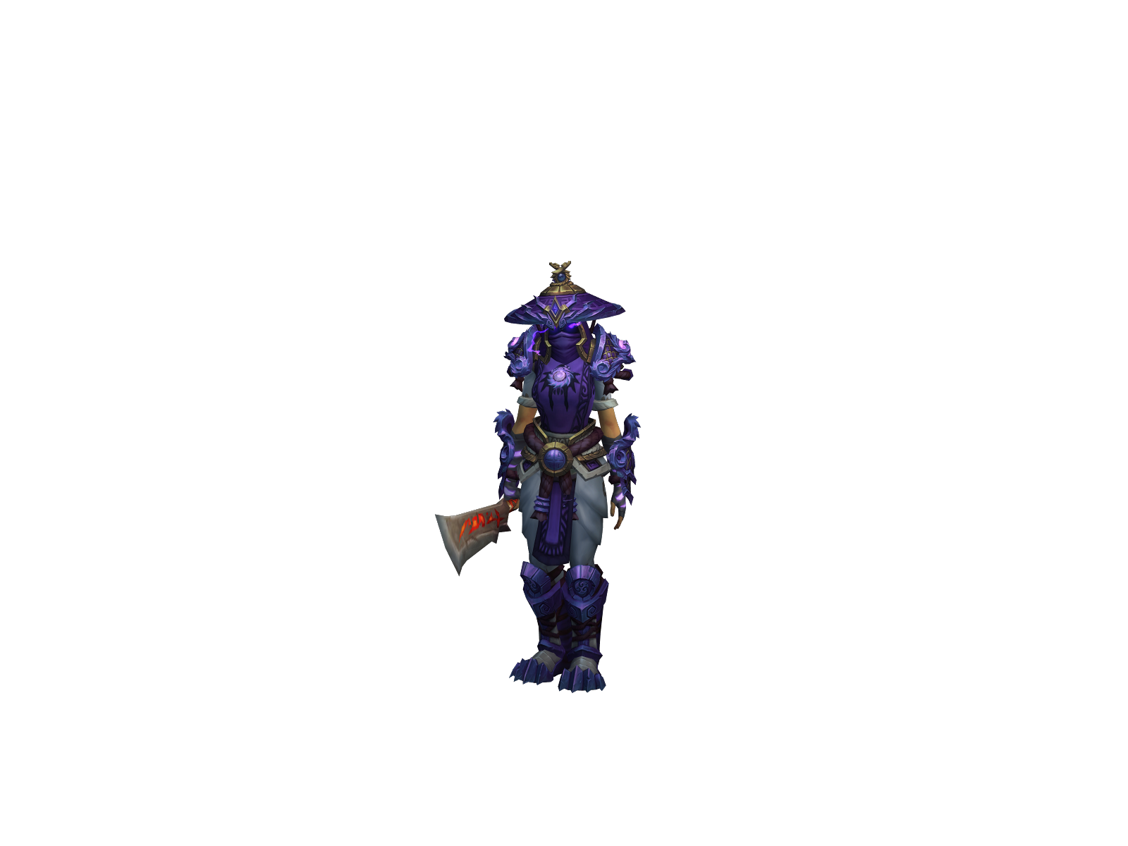 Джисаку 3D character render