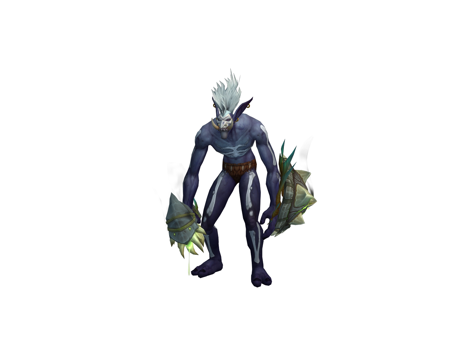 Гуцуч 3D character render