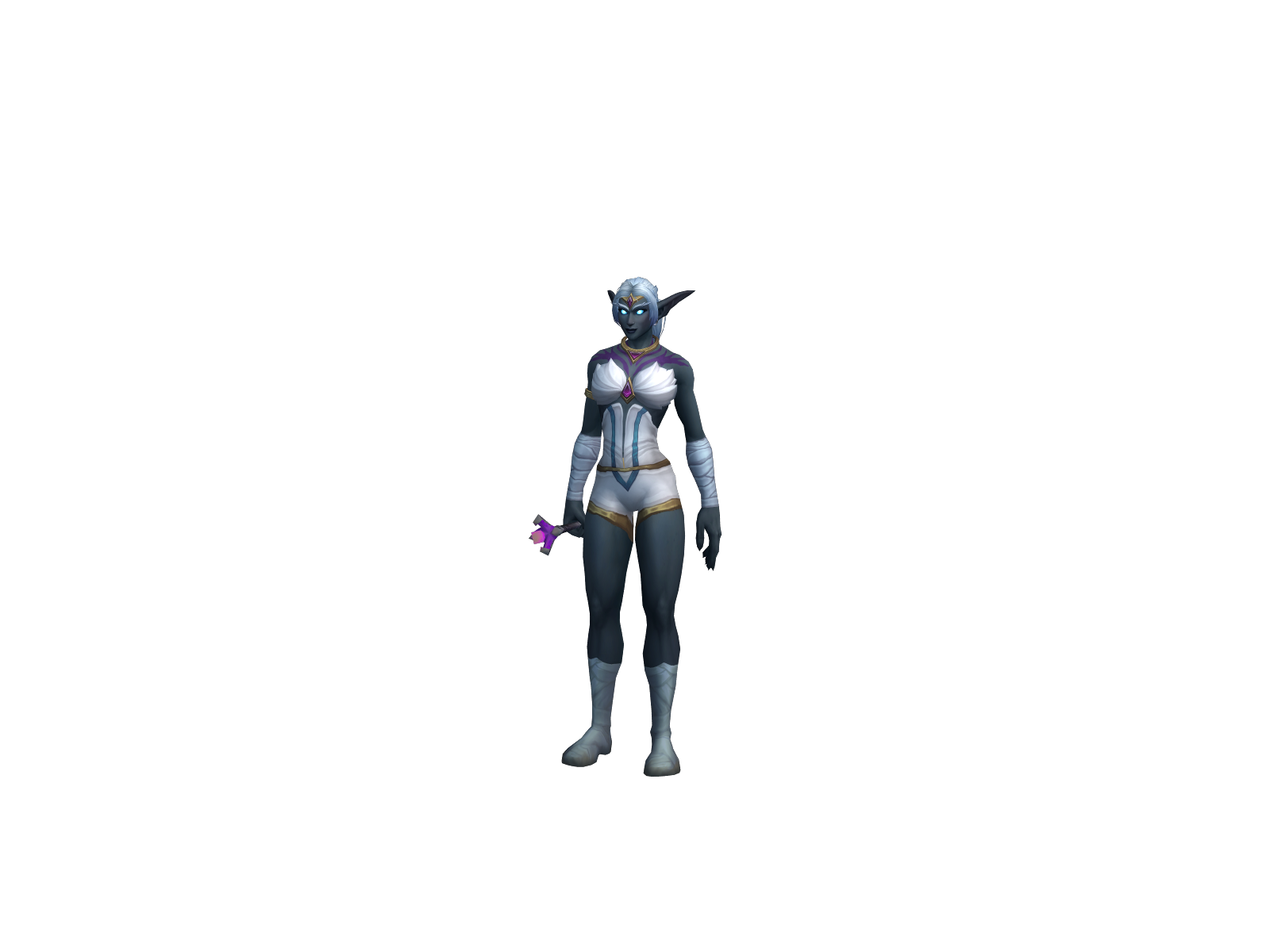 Фоуси 3D character render