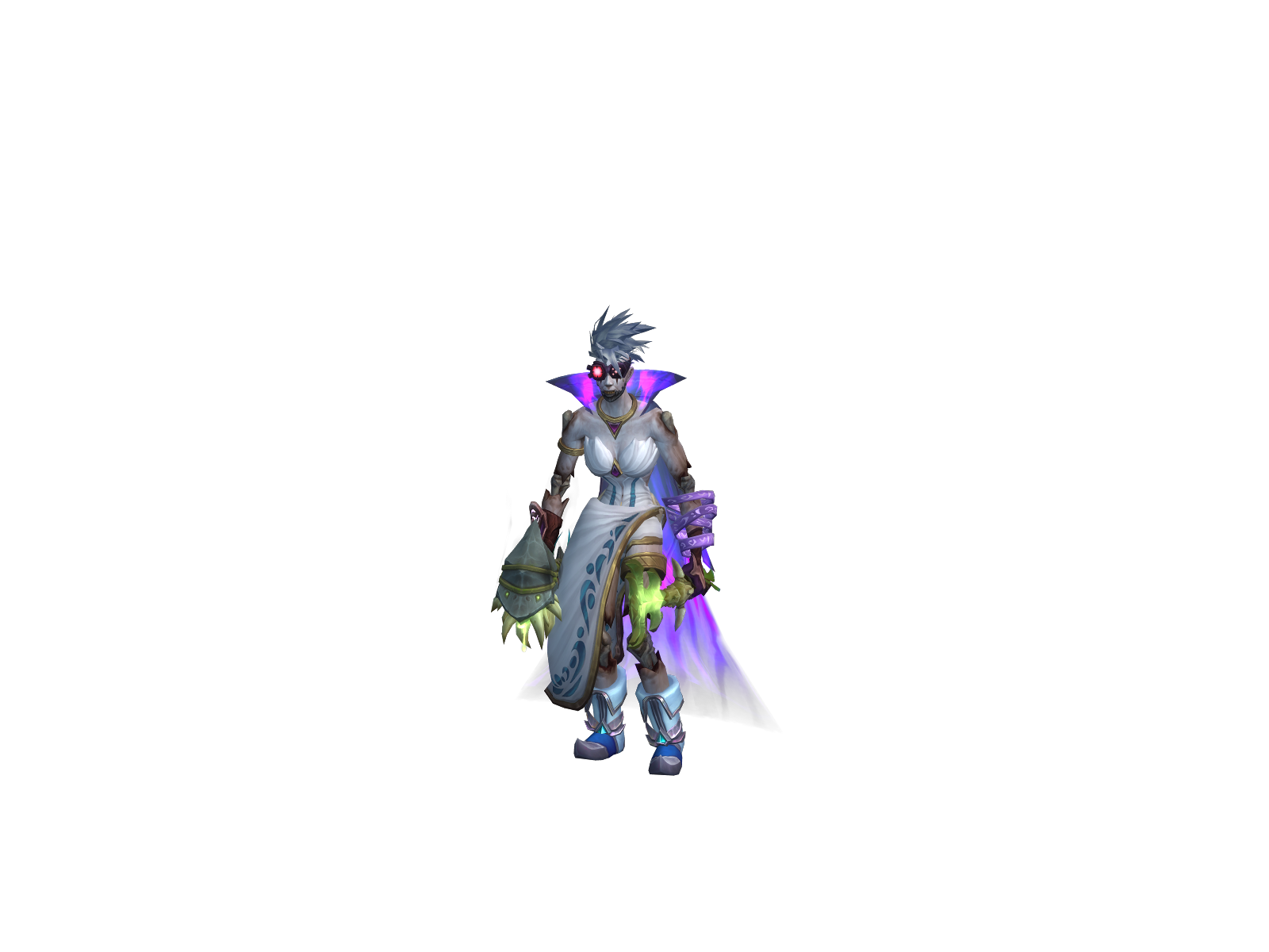 Скивэйтер 3D character render