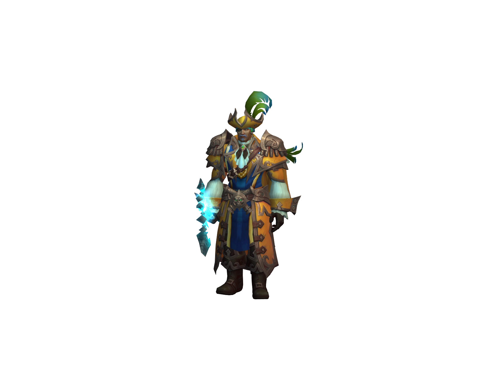 Альмонд 3D character render