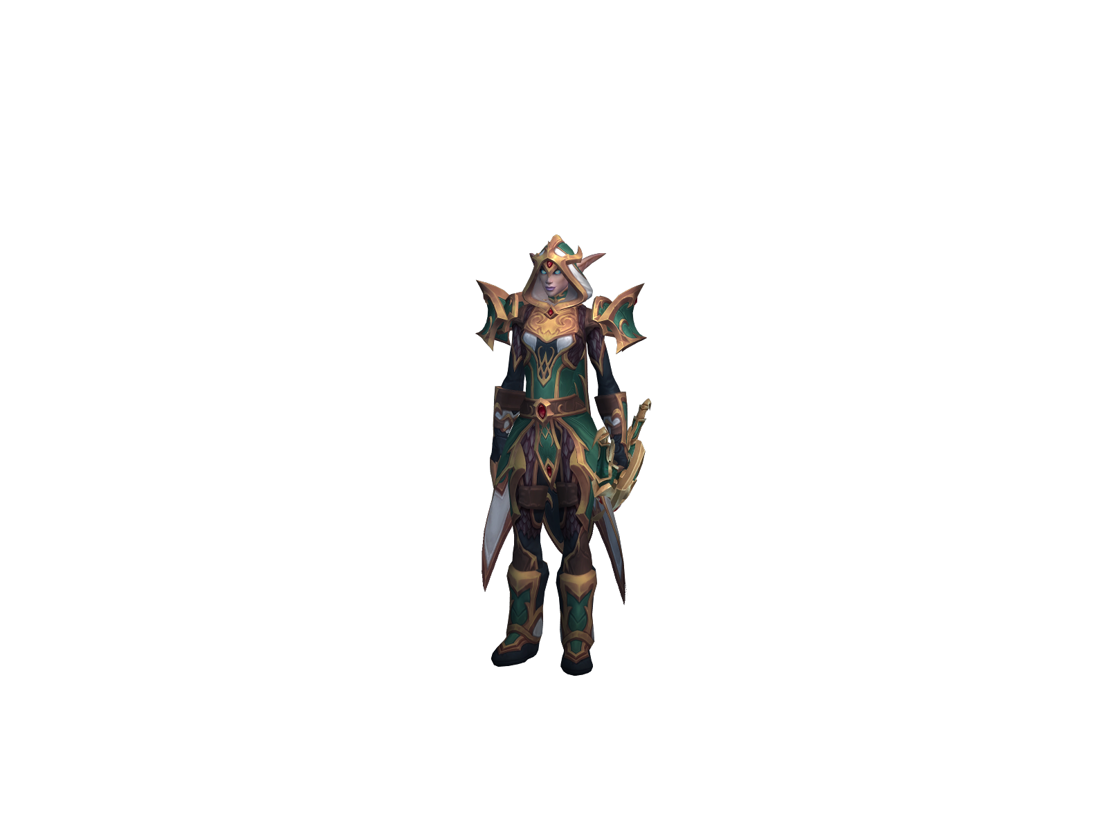 Хевихант 3D character render