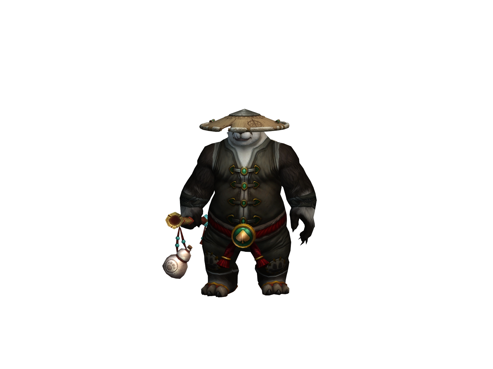 Коньбоджек 3D character render