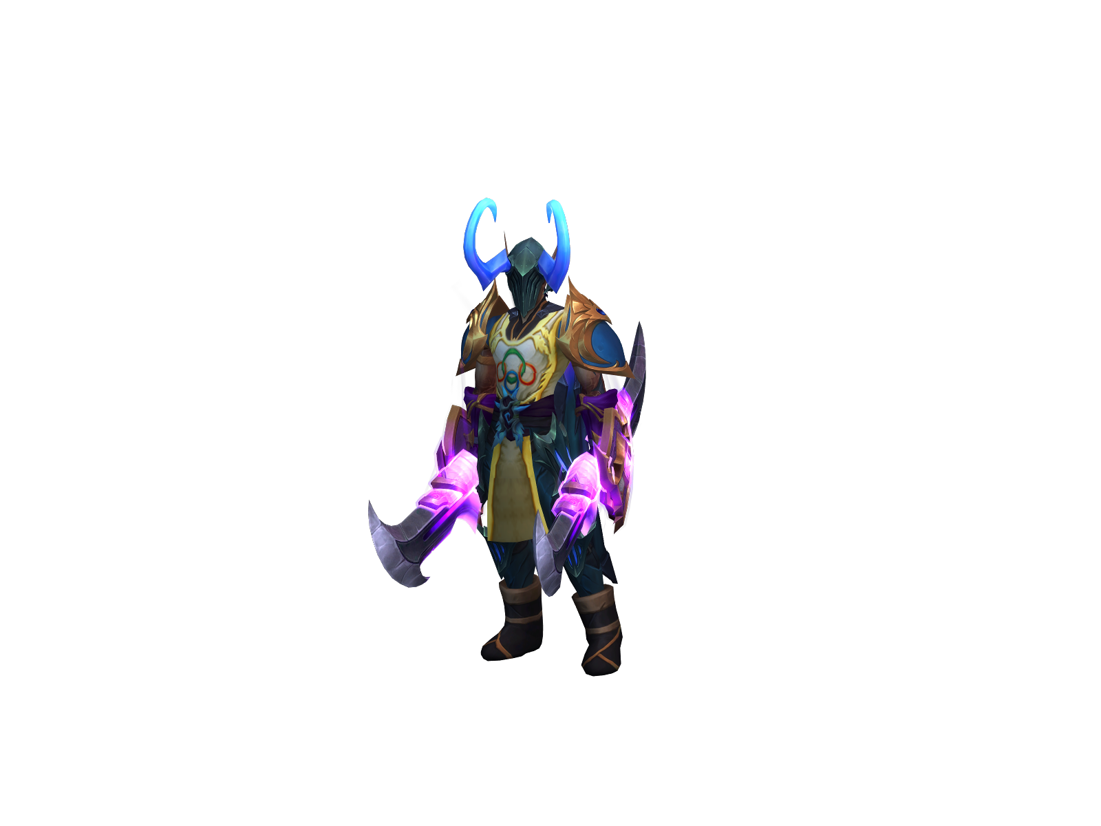 Ксау 3D character render