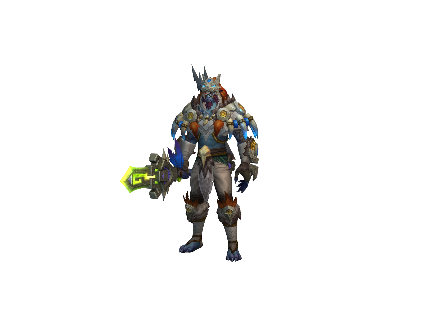 Древняялапка 3D character render