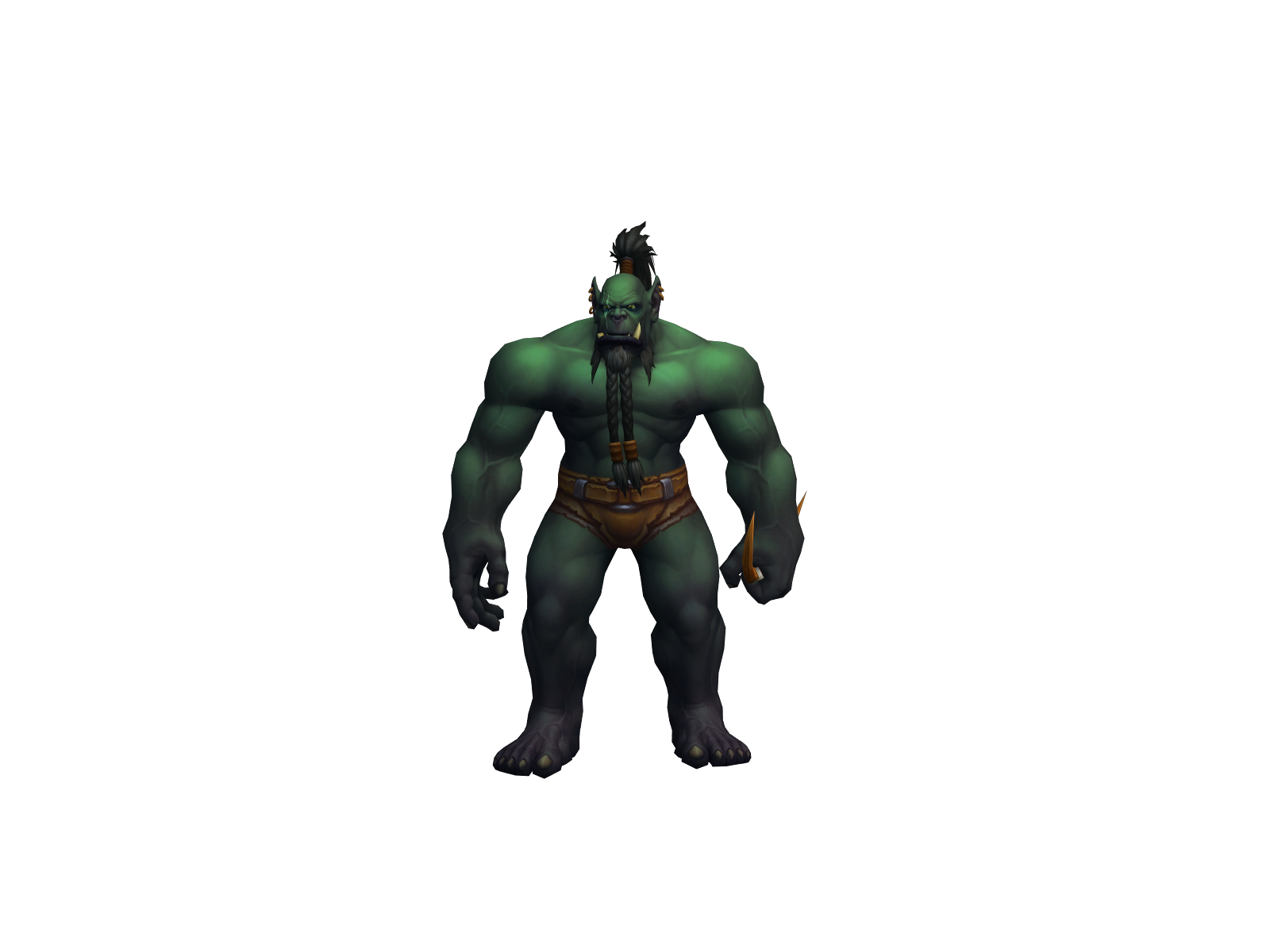 Хадичупан 3D character render