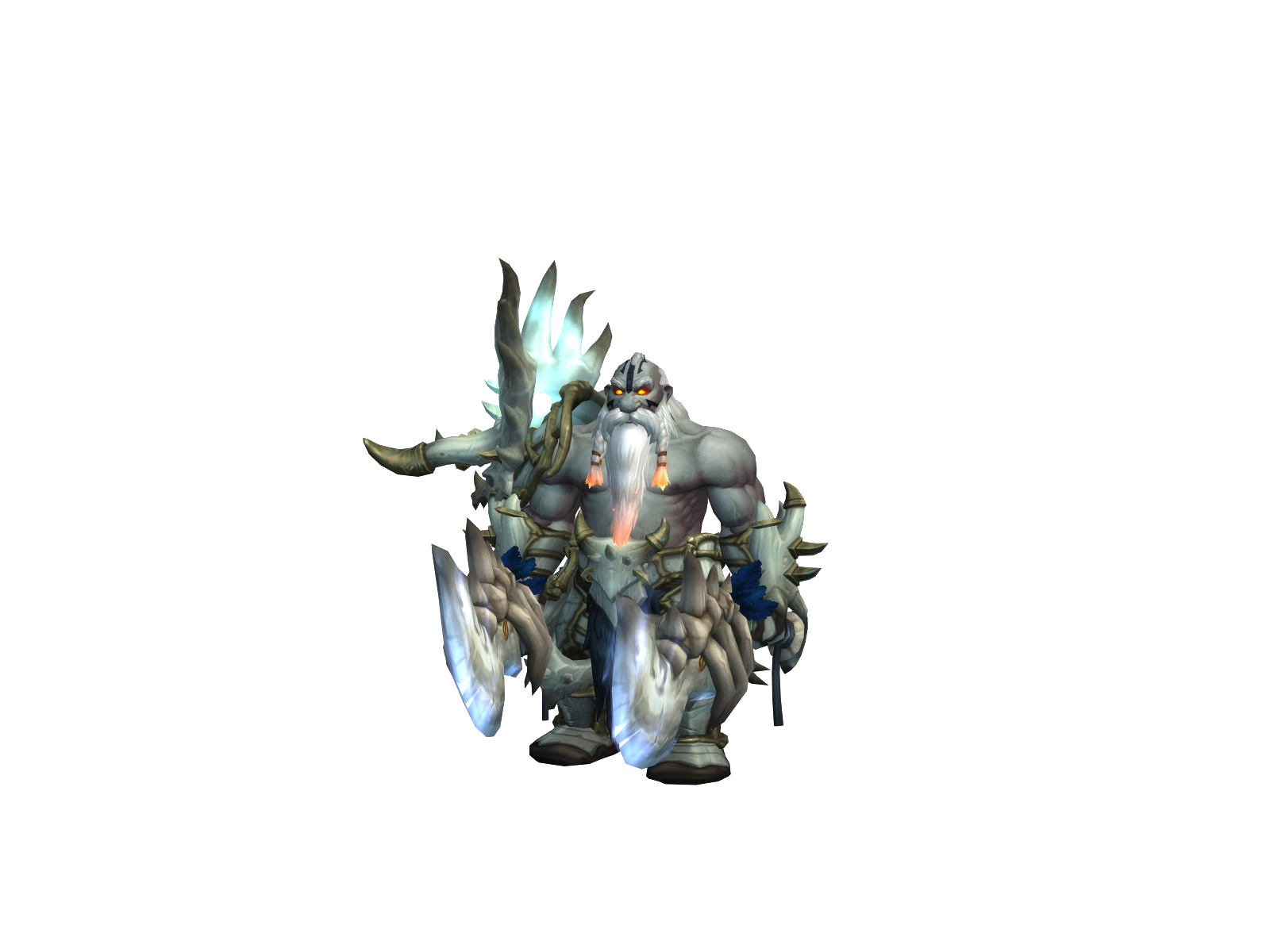 Вождьбаджо 3D character render
