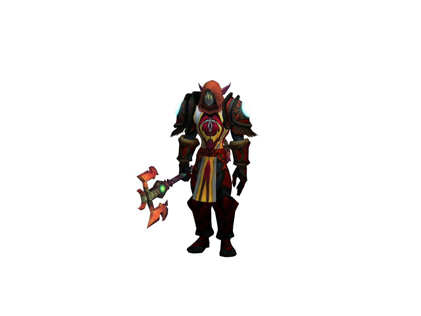 Фиостром 3D character render