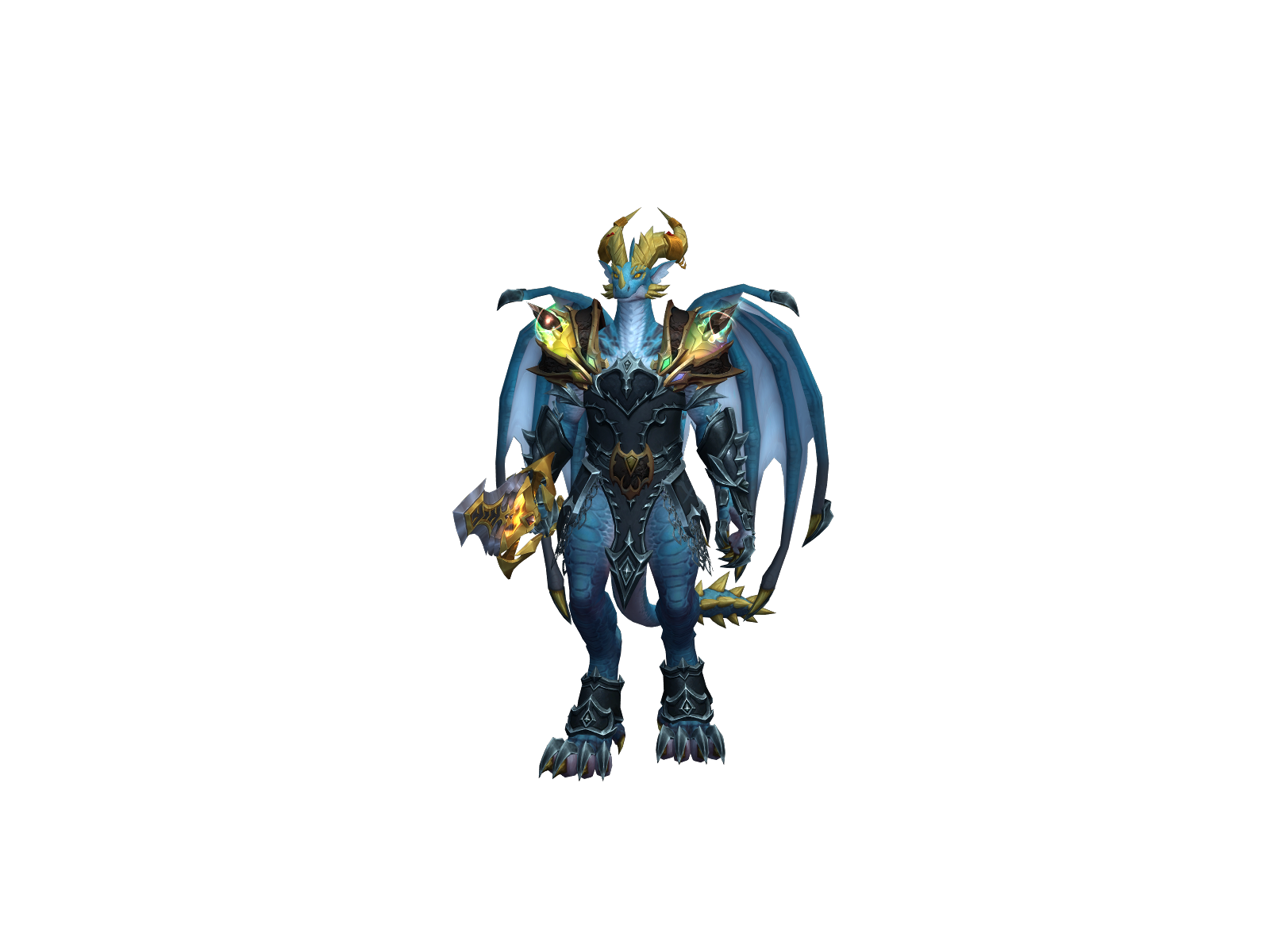 Бриаздракон 3D character render