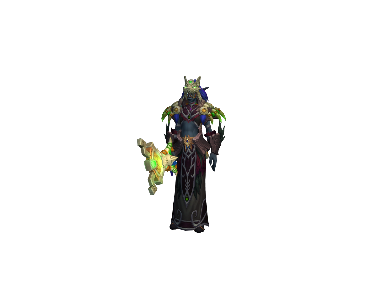 Ланот 3D character render