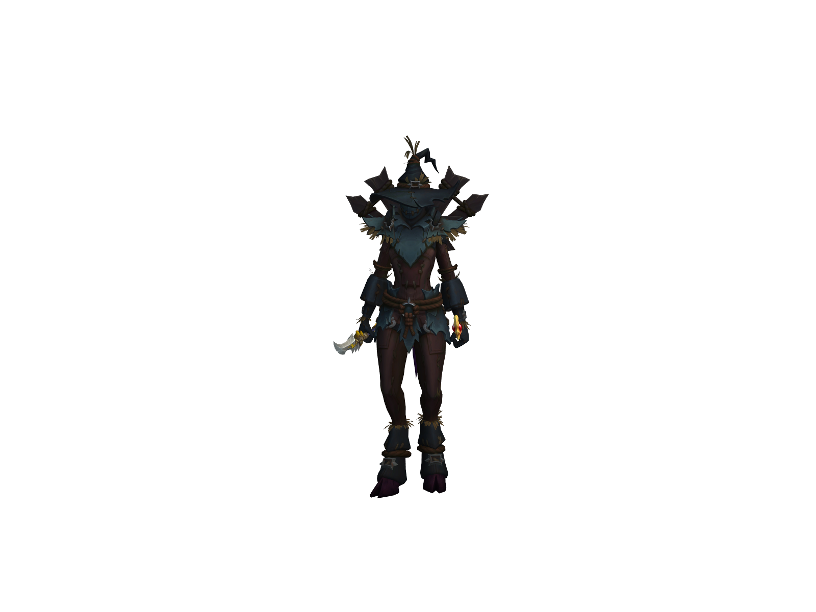Клецки 3D character render