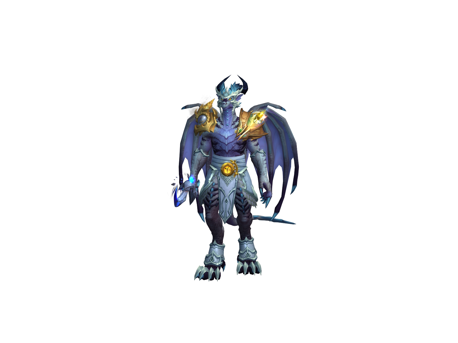 Элладраз 3D character render