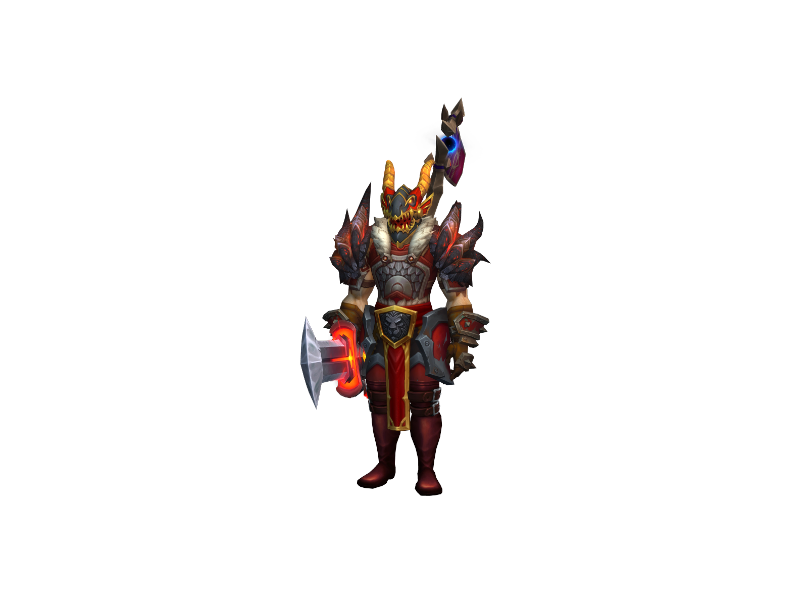Балороге 3D character render