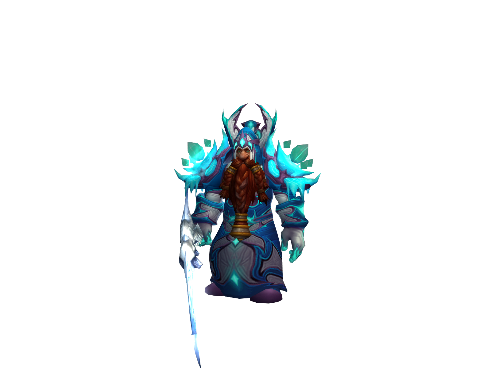 Дядядьякон 3D character render