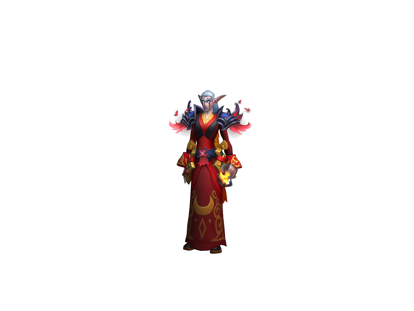 друидногтя 3D character render