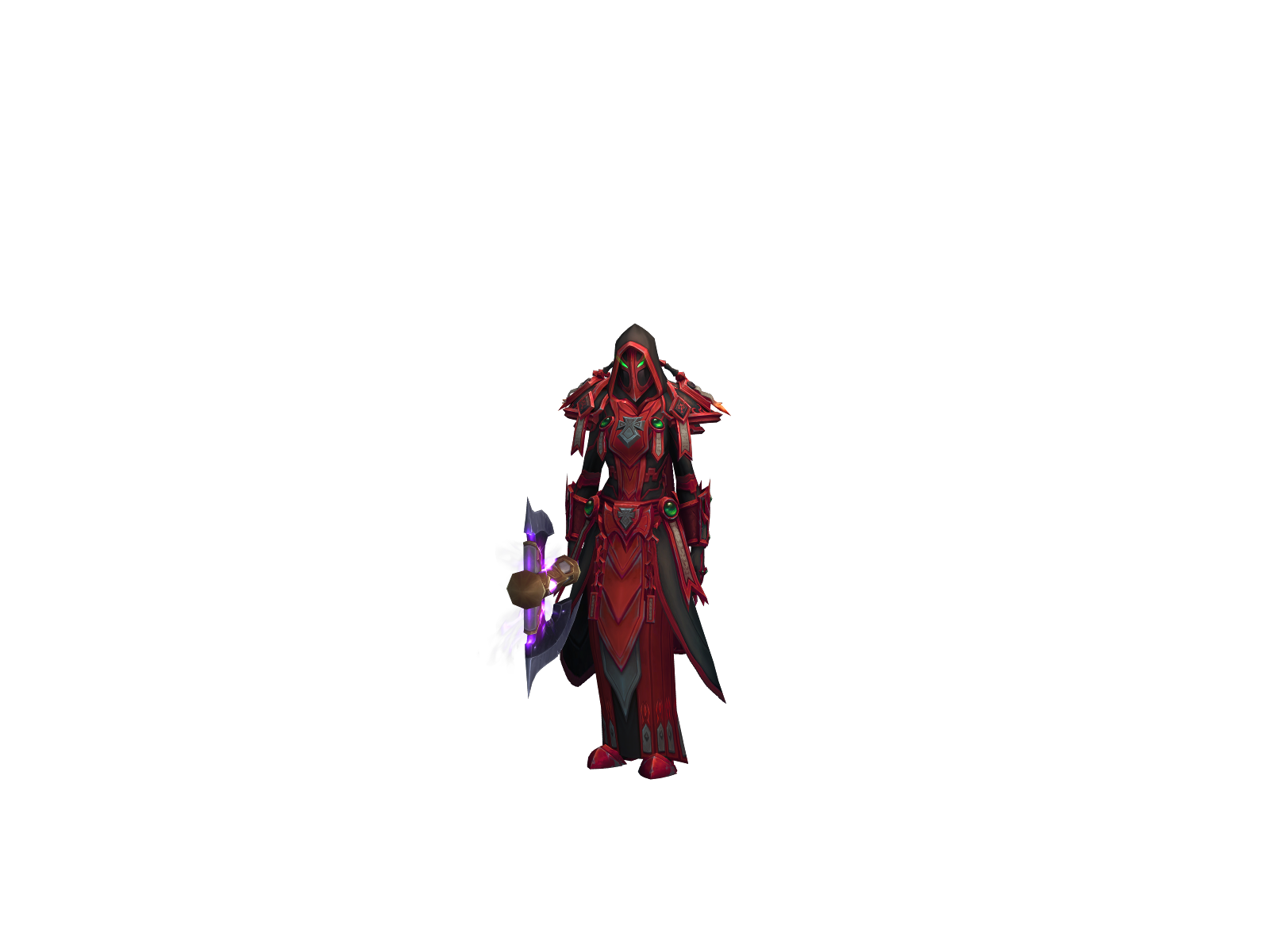 Коляретрик 3D character render