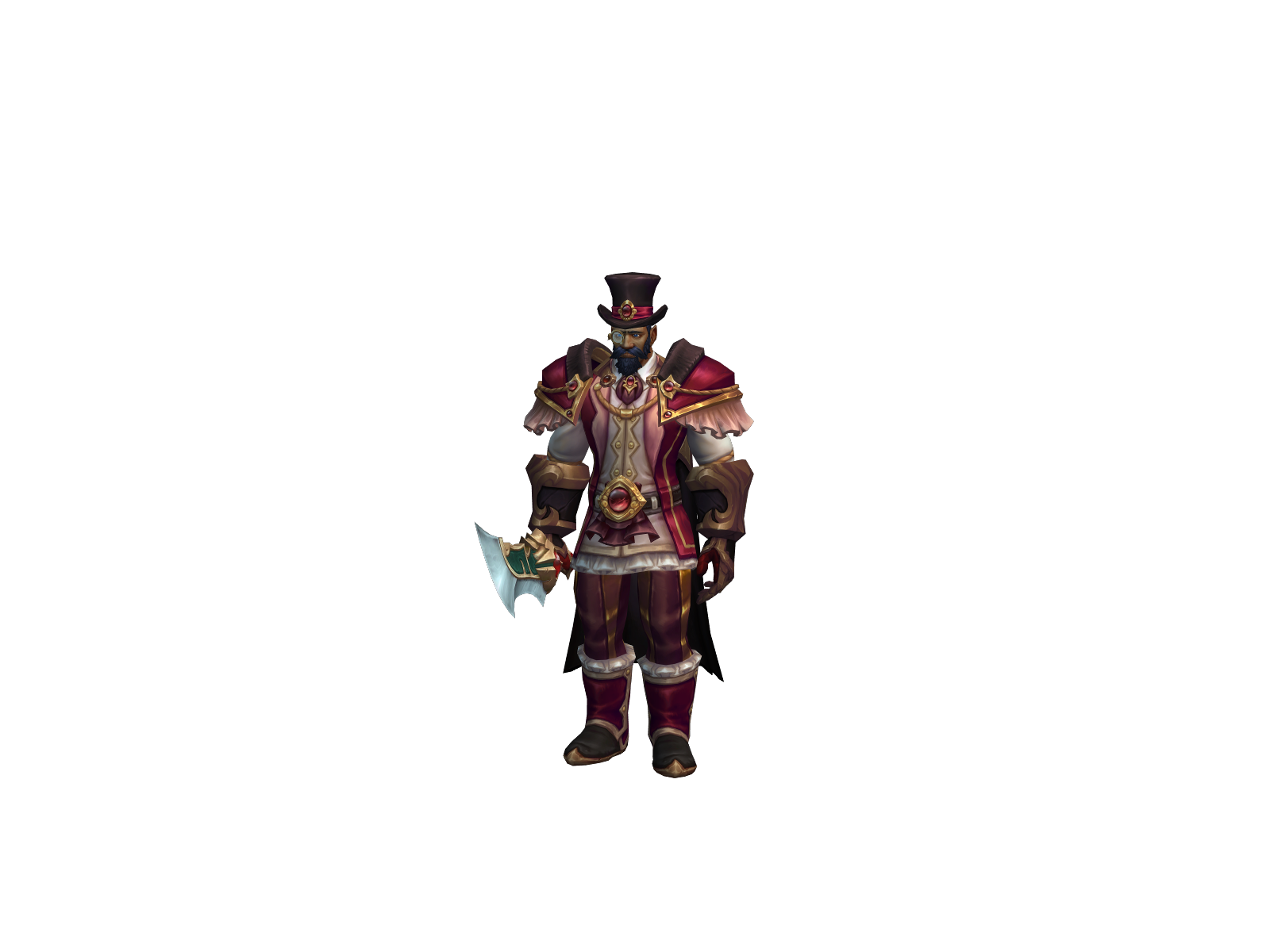 Армрестлрер 3D character render