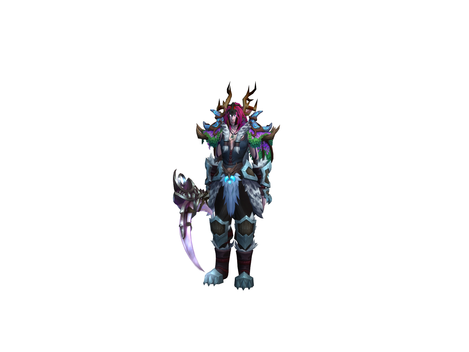 Магцири 3D character render