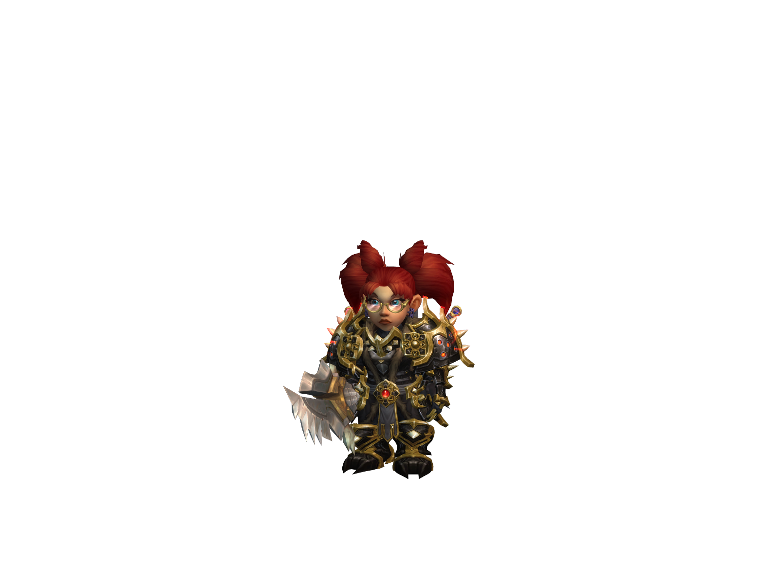 Импрессив 3D character render