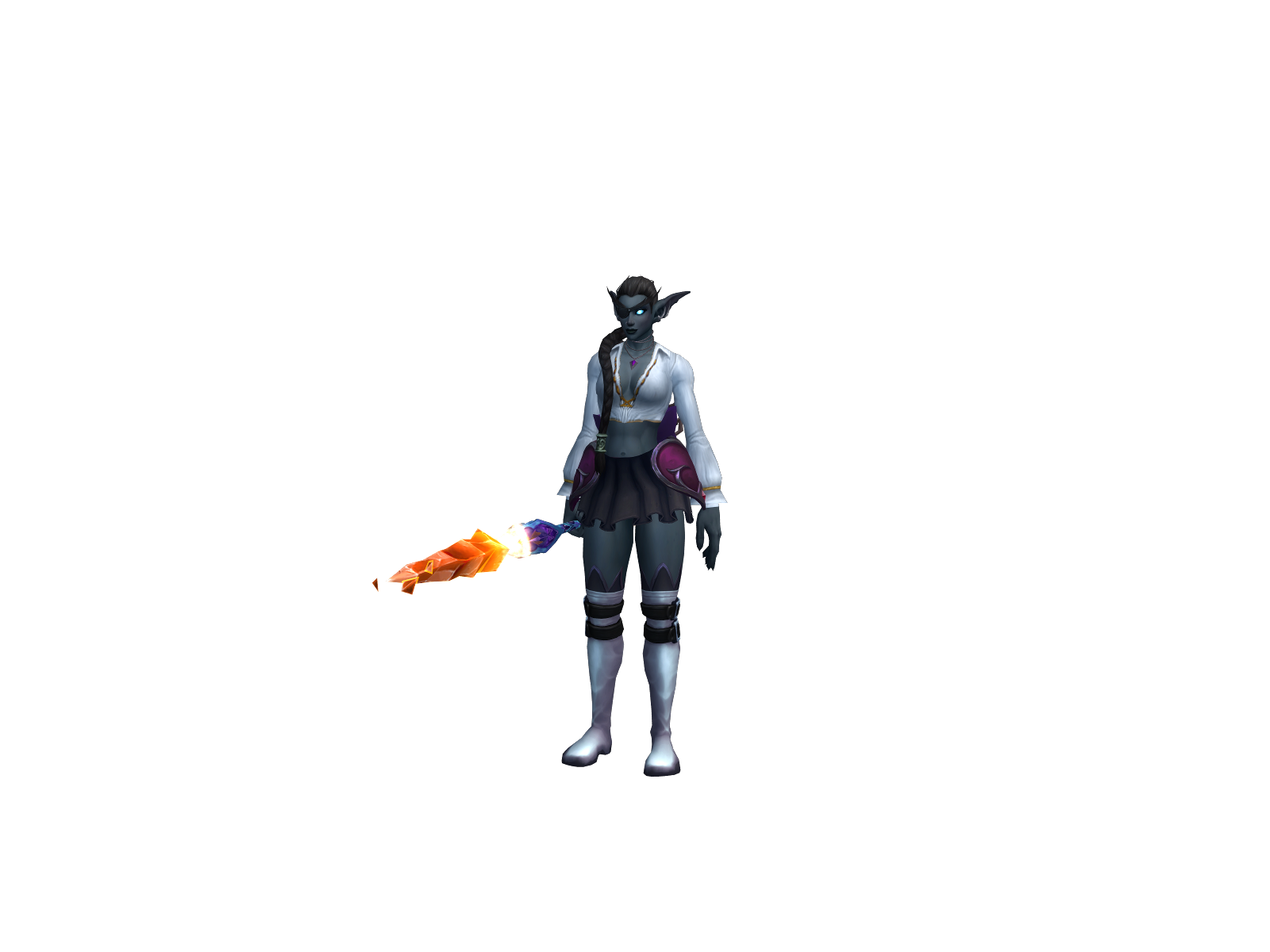 Лизачечня 3D character render