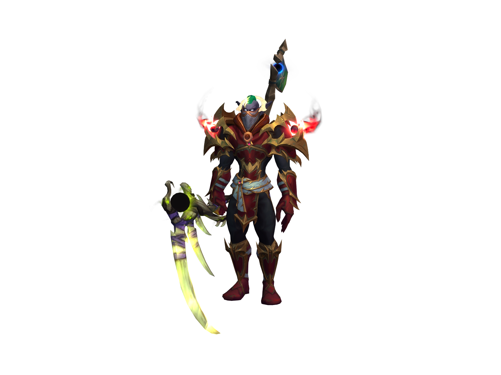 Зеленыймохх 3D character render