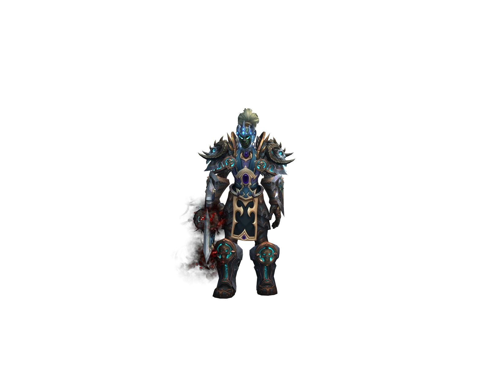 Миягабандос 3D character render