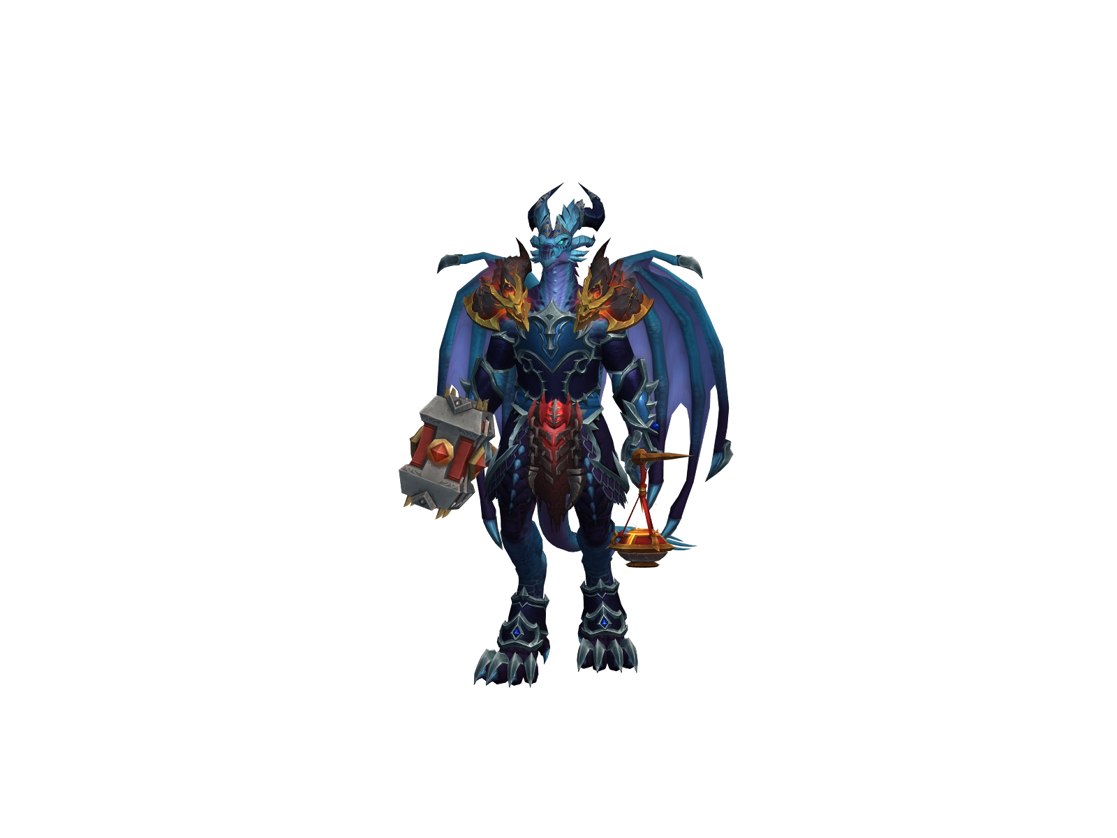 Азахир 3D character render