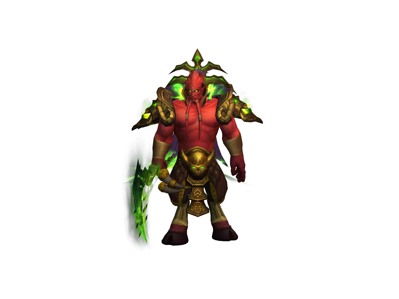 Фростскай 3D character render