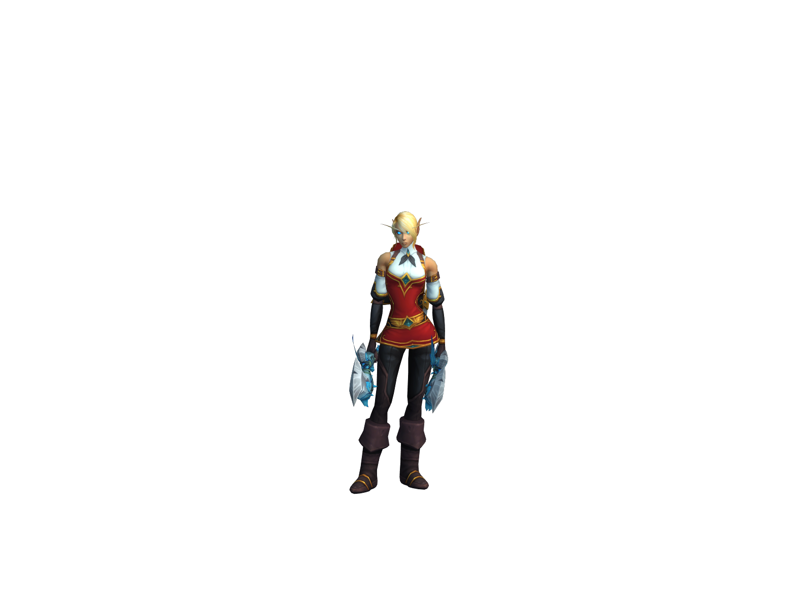 Эмиел 3D character render