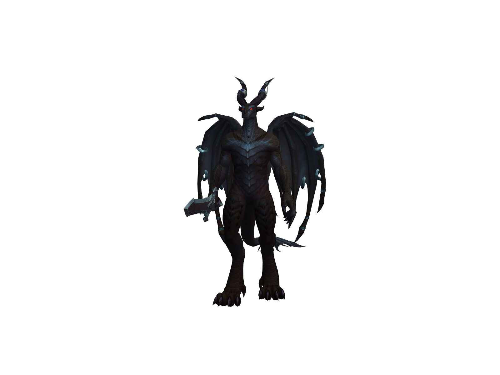 Финзея 3D character render