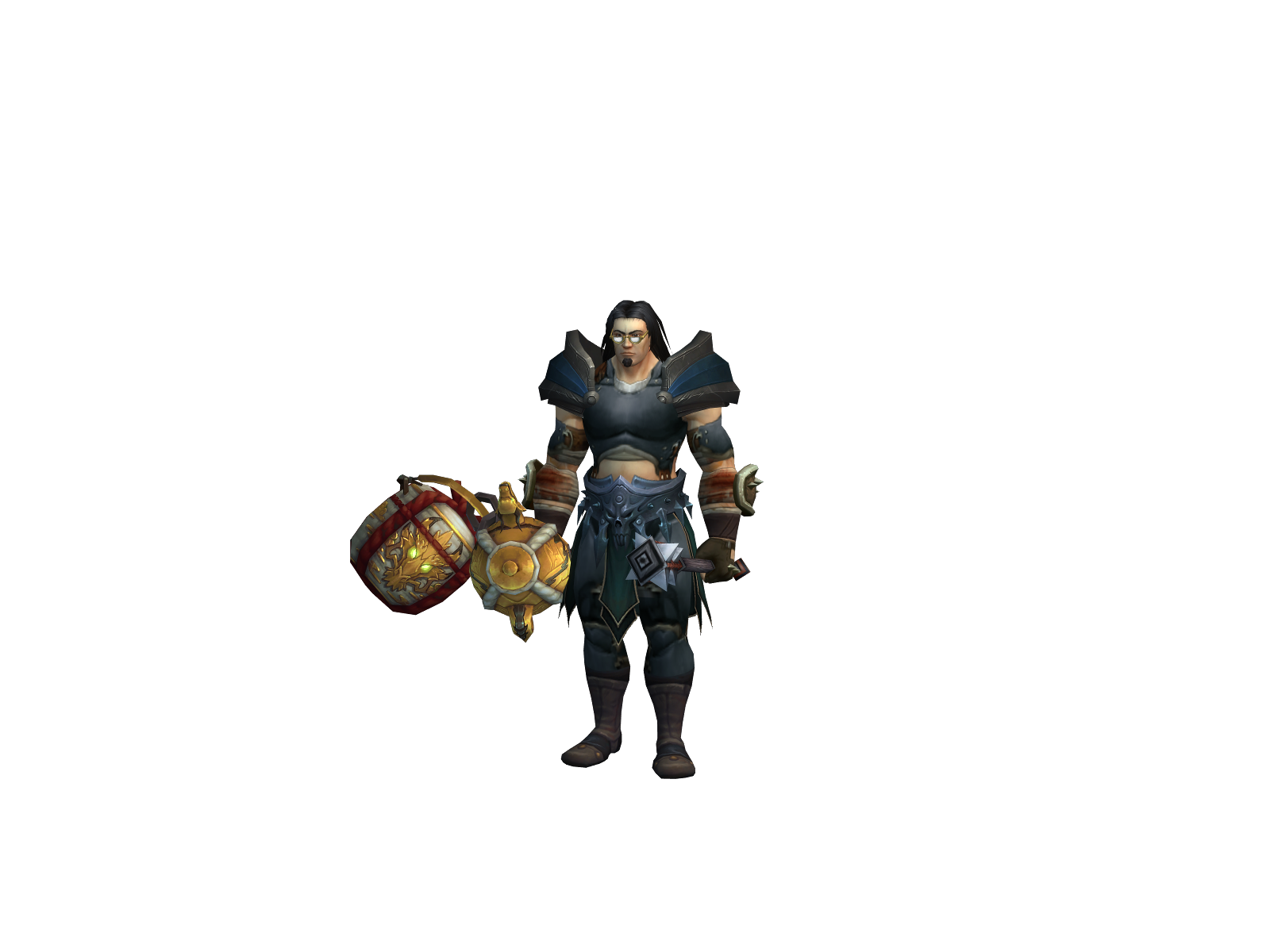 Дедксенофоб 3D character render