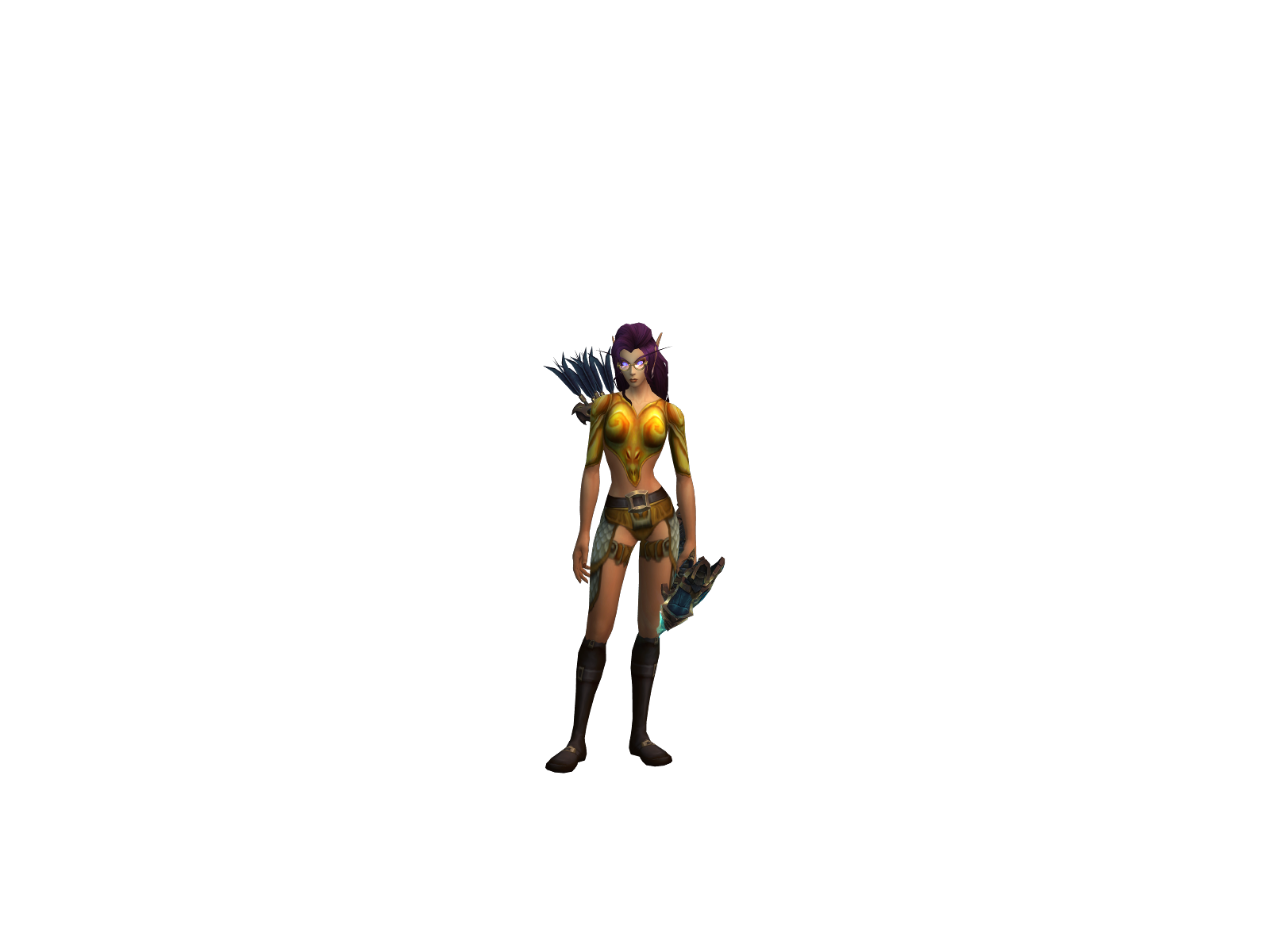 Уиндрунер 3D character render
