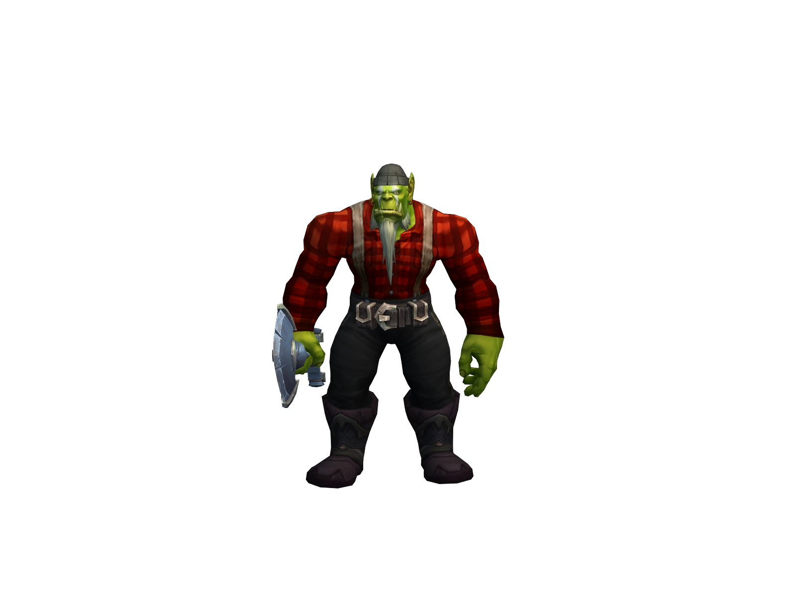 Дахак 3D character render