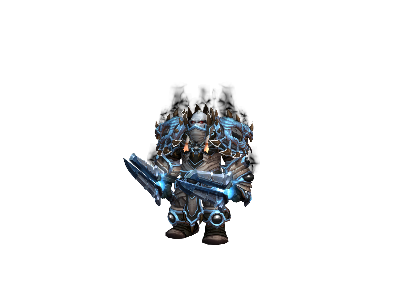 Порошок 3D character render